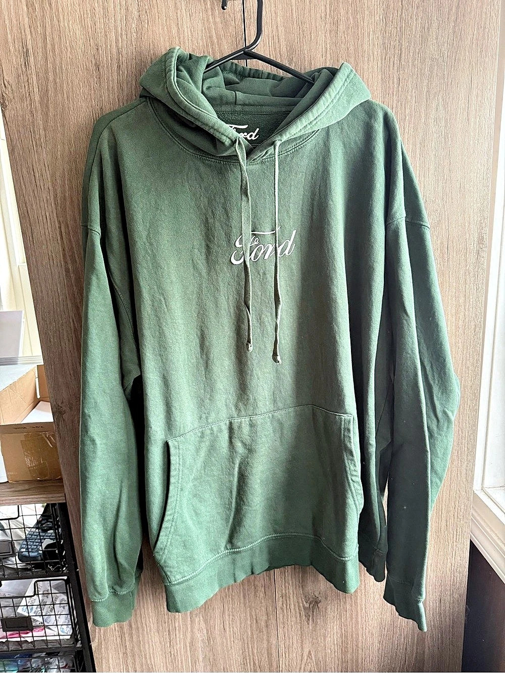 Ford Bronco Graphic Hoodie Green & Orange 2XL Like New